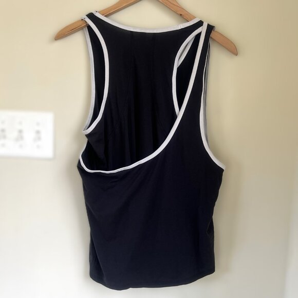 Lululemon LA Double Layer Pima Cotton Tank, Black, Size 8 - Picture 4 of 11